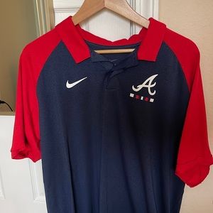 Nike Atlanta Braves polo
